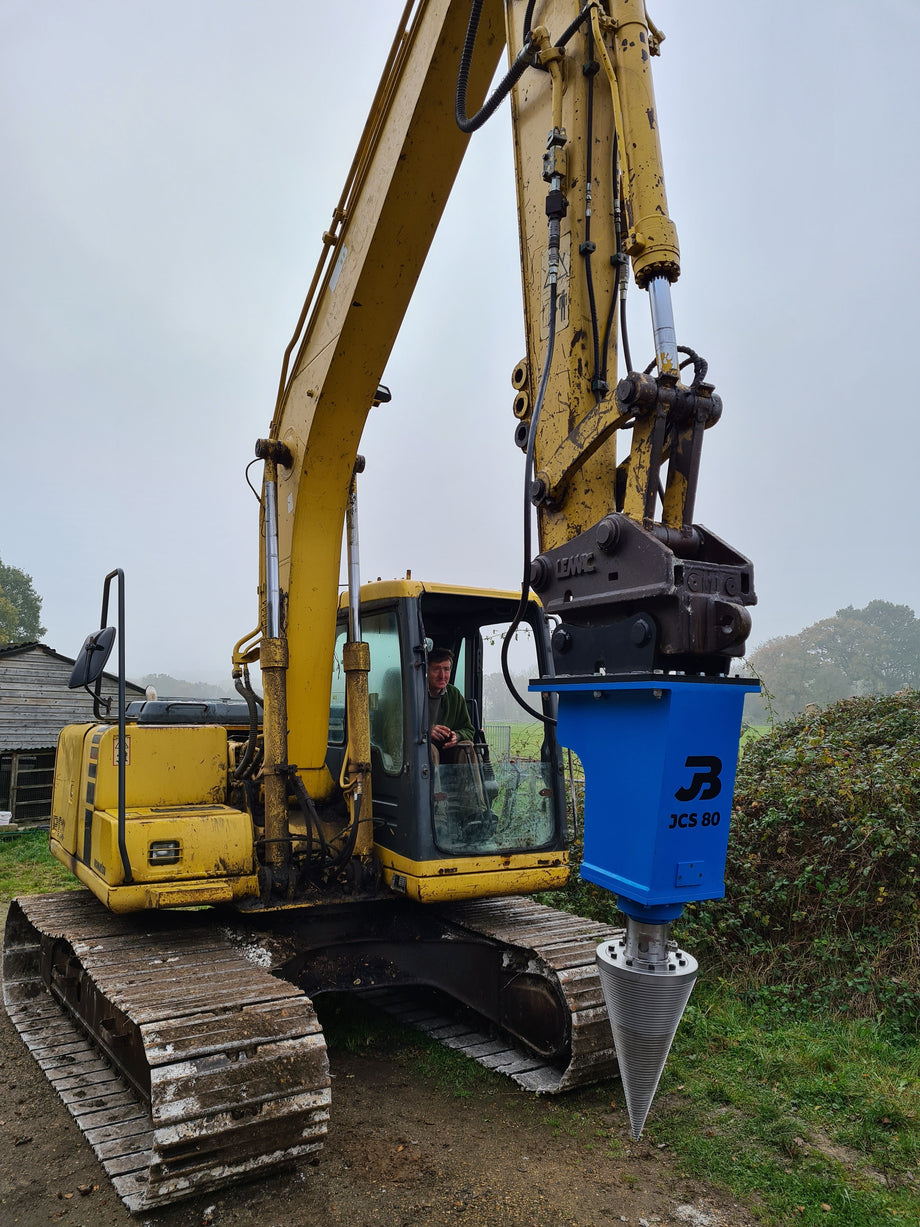 JCS 80 Heavy Duty Hydraulic Cone Timber Splitter to fit 22,000 to