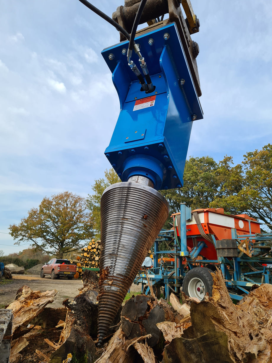 JCS 80 Heavy Duty Hydraulic Cone Timber Splitter to fit 22,000 to